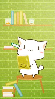ご本を片付け